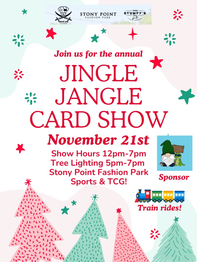 Pirate Dog’s Jingle Jangle Card Show (Mixed Genre) event poster — Richmond, VA