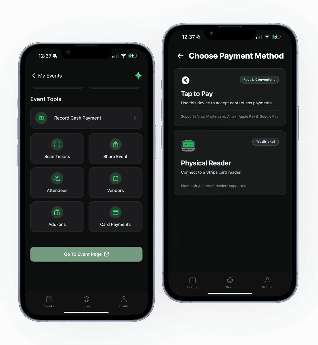 vendors interface