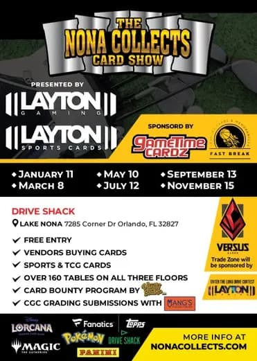 The Nona Collects Card Show | Treasure The Nona Collects Card Show | Treasure