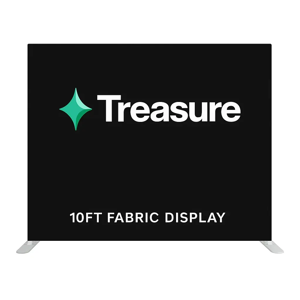 10ft Fabric Tube Display Backdrop