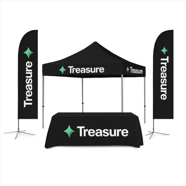 Display Packages (Tent/Table Throw/2 Feather Banners)