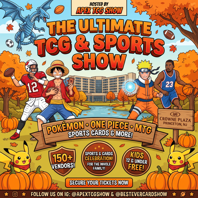 Apex TCG Show - Princeton, NJ! Tables | Treasure