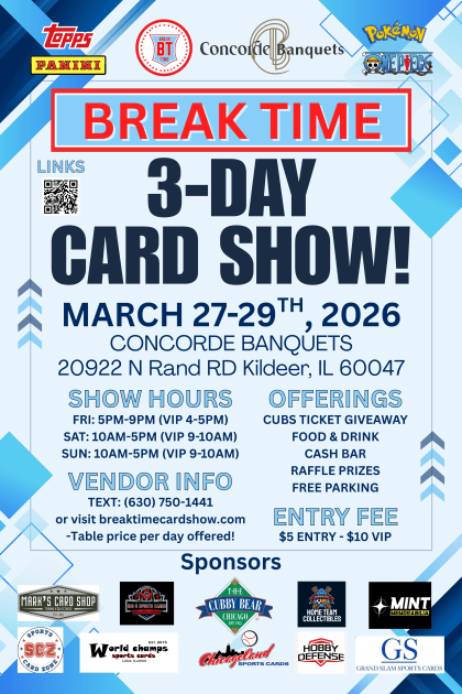 Break Time Card Show | Treasure