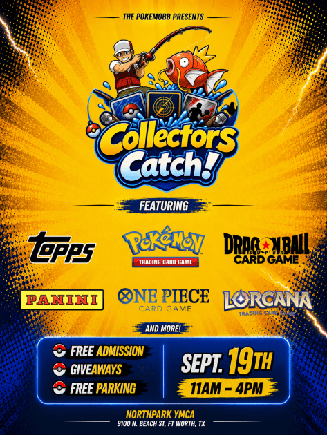 Collectors Catch Card Show - Northpark Tickets | Treasure